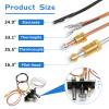 10002264 Propane & Natural Gas 3 Way Pilot Assembly, Compatible with HHT, Majestic Monessen Temco Vermont Castings Gas Stoves & Fireplaces,Replacesment for 10002265 230-1781 4021-736 2103-011 2103-010 view 2