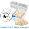 10002264 Propane & Natural Gas 3 Way Pilot Assembly, Compatible with HHT, Majestic Monessen Temco Vermont Castings Gas Stoves & Fireplaces,Replacesment for 10002265 230-1781 4021-736 2103-011 2103-010 view 3