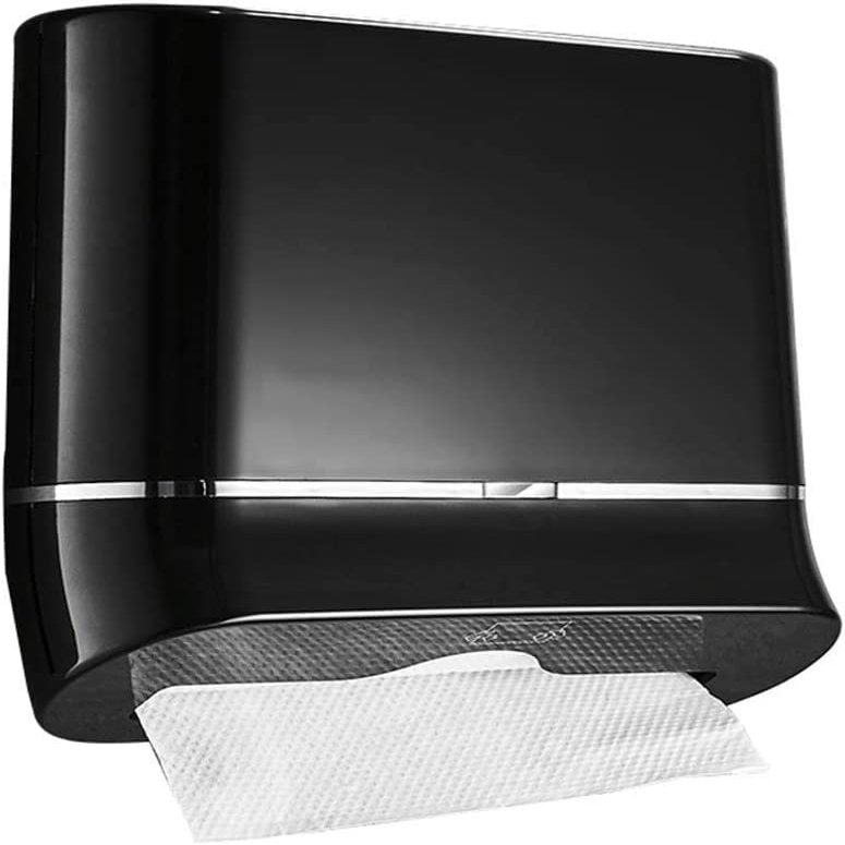 Commercial Lockable Paper Towel Dispenser Wall-Mounted Hand Towel Dispenser Free Punch Household Paper Towel Holders