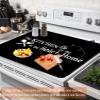 Stove Top Covers, Extra Large Stove Top Cover for Electric, Anti-Slip Waterproof Mat for Glass Stove Top Protector Heat Resistant Square Pad Multipurpose Foldable Cooktop Cover view 2