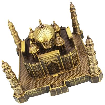 DECHOUS Mahal Decor Metal Craft Unique Retro Photo Prop for Home Decoration Stylish Desktop Decor Construction for