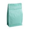 100 Pieces 0.5 LB Blue Green Coffee Bags with Aluminum Foil Liner Pack of 100, High Barrier Coffee Pouches with Degassing Valve, Ziplock Food Storage Bags with Pull Tape, 8oz/0.5lb/250gram view 1