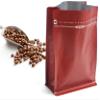 100 Count 8oz Red Coffee Bags with Aluminum Foil Liner, High Barrier Coffee Pouches with Degassing Valve, Ziplock Food Storage Bags with Pull Tape, Pack of 100, 6oz/0.5lb/250gram view 4