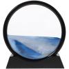 Angoily 3d Quicksand Painting Hourglass 3d Sand Art Hourglass Art Moving Sand Art Flowing Sand Frame Dining Room Table Decor 3d Hourglass Bookshelf Office Dining Table Water view 1
