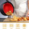 Reusable Heat Resistant 220C Silicone Non Stick Basket, a ir Fryer Silicone Pot, a ir Fryer Accessory, Kitchen Baking Tray Utensils, a ir Fryer Silicone Basket for More Than 7 5in Fryer Accessories view 3