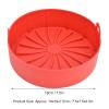 Reusable Heat Resistant 220C Silicone Non Stick Basket, a ir Fryer Silicone Pot, a ir Fryer Accessory, Kitchen Baking Tray Utensils, a ir Fryer Silicone Basket for More Than 7 5in Fryer Accessories view 4