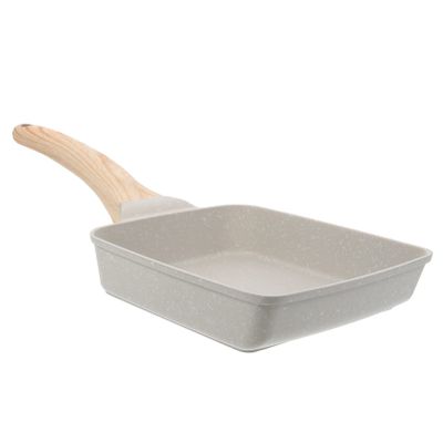 CALLARON Multi-purpose Non-stick Frying Pan with Handle Medical Stone Skillet for Eggs Pancakes and Steaks Easy to Clean Design for Home Cooking