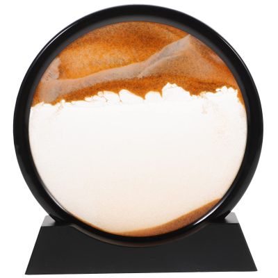 Angoily Sand Art Decor Creative Moving Sandscape Painting for Home Office Frame Unique Relaxing for All Ages