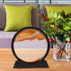 Angoily Sand Art Decor Creative Moving Sandscape Painting for Home Office Frame Unique Relaxing for All Ages view 3