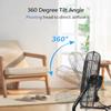 BEESTAR 20 Inch Floor Fan,High Velocity Fan with 3-Speeds&Adjustable Tilting Head,Heavy Duty Metal Industrial Fan for Shop, Garage,Commercial, Residential, and Greenhouse,Black (20 INCH) view 4