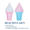 Asters Charming Ice Cream Light, Valentine Romance Atmosphere Light, Birthday Party Ice Cream Party Decoration, Wedding Bridal Shower Decor, LED Night Light (One) view 2