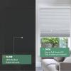 Tonature Cordless Cellular Shades 100% Blackout Blinds for Windows Honeycomb Blinds Bottom Up Custom Size Thermal Insulated UV Protection Window Shades for Home, Bedroom, White, 43" W x 54" H view 4