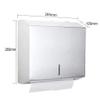 LIOONS High Capacity Paper Towel Dispenser Stainless Steel Commercial Hand Towel Dispenser Waterproof with Lock Paper Towel Holders for Home Stable view 2