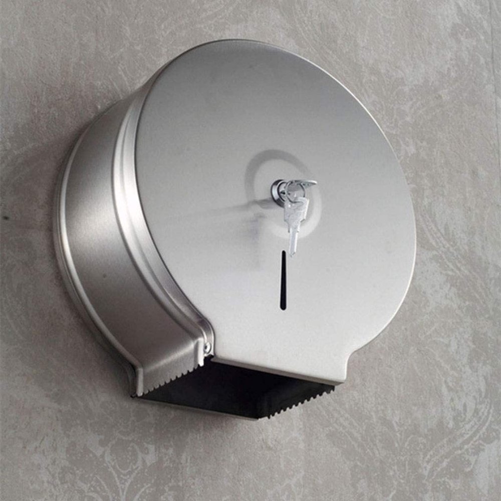 LIOONS High Capacity Commercial Paper Towel Dispenser Wall-Mounted Hand Towel Dispenser Large-Capacity Home Bathroom Paper Towel Holders Stable