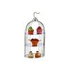 3 Tier Dessert Stand with Hooks, Metal Food Stand Cupcake Holders, Reusable Pastry Serving Stand for Afternoon Tea Party Family Gathering(Size:22 * 40cm,Color:Silver) view 1
