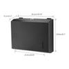 Wall Mounted Paper Towel Dispenser Lockable Stainless Steel Hand Towel Dispenser Waterproof Tissue Box for Commercial and Home view 2