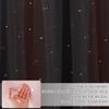 NICETOWN Curtains for Girls Bedroom Kids Curtain Hollow-Out Star Window Drapes Curtain 63 inches Length Room Darkening Grommet 2 Layers, 2 Panels, Pink & Grey, W52 x L63 inches view 3