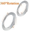 Aluminium Lazy Susan Turntable Bearing 360 Degree Rotating Swivel Base Heavy Duty Lazy Susan Hardware Round Rotating Bearing Turntable Base For Kitchen Dining Table view 3