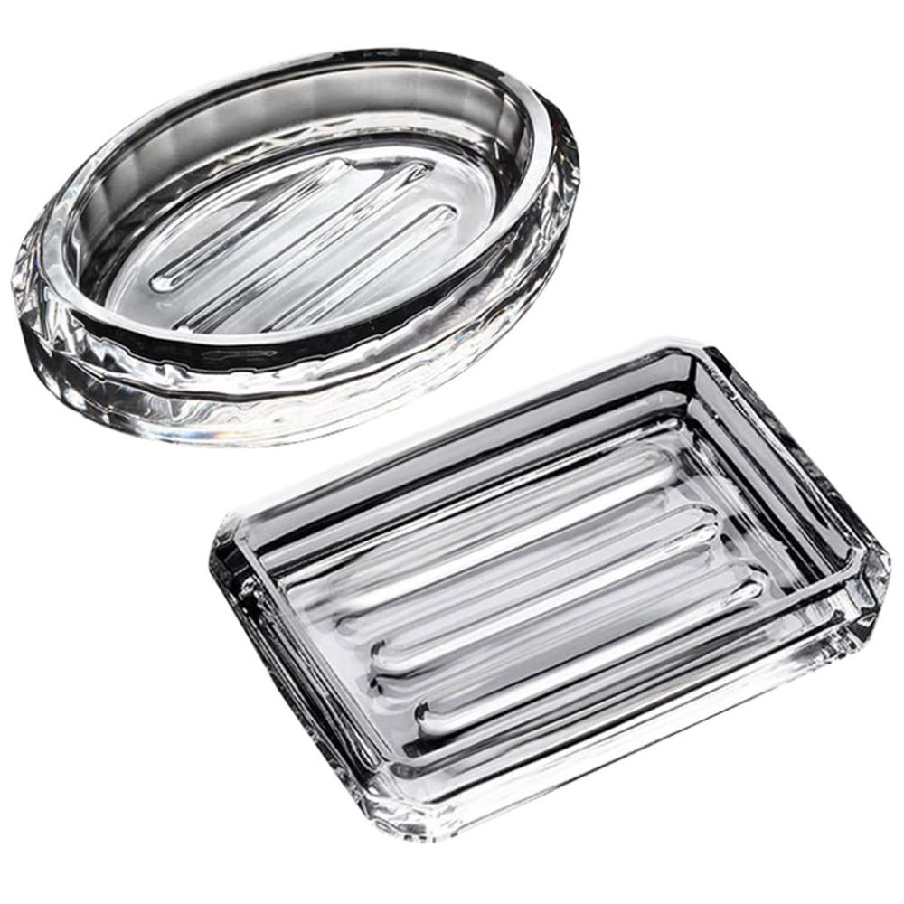 2pcs Soap Dish Cute Soap Storage Container for Bathroom Sink Decorative for Small Bathroom