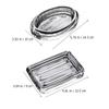 2pcs Soap Dish Cute Soap Storage Container for Bathroom Sink Decorative for Small Bathroom view 2
