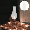 DOITOOL Oil Lamp Chimney Small Glass Hurricane Lamp Cover Hand Blown Kerosene Lamp Shade Replacement for Vintage Oil Lamps view 2
