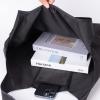 Reusable Grocery Bags with Handles 45LBS Waterproof Ripstop 10 Pack Reusable Shopping Bags Foldable Washable Lightweight Kitchen Grocery Tote Bag, Lightweight Polyester Fabric ,Black view 2