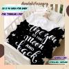 Avalokitesvara I Love You to The Moon and Back Flannel Blanket Super Soft and Warm for Bed Couch Sofa 120x90 Inch King Blanket for Family view 3