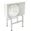 Air Conditioner Ground Mounting Bracket, Ductless Mini Split Air Conditioner Support Bracket, Galvanized Steel Condenser Stand for Outdoor AC Unit, Air Handler Stand Heat Pump Base Stand Shelf view 1