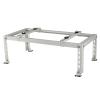 Air Conditioner Support Bracket, Galvanized Steel Condenser Stand for Outdoor AC Unit, Heavy Duty Ground Stand for Ductless Mini Split Air Conditioner & HVAC, Universal AC Bracket Heat Pump Base view 1