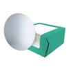 Baked with Love 90281 Jade Green Cake Box and Board, 10 Inch Colourful Windowed Treat Box and Silver Card For Birthday, Celebrations, Parties. 10" Box and Board view 1