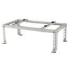 Air Conditioner Support Bracket, Galvanized Steel Condenser Stand for Outdoor AC Unit, Heavy Duty Ground Stand for Ductless Mini Split Air Conditioner & HVAC, Universal AC Bracket Heat Pump Base view 1