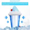 DASZERX Slushie Maker Cup - Quick Frozen Magic Slushy Maker Cup, DIY Homemade Squeeze Icy Cup, Portable Smoothie Slushie Cup with Spoon and Straw for Juices, Milk and Slushies Maker (Blue) view 2