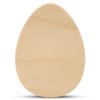 Chunky Egg Cutouts 4-inch, Pack of 5 Small Wooden Eggs for Crafts, Easter Mantle Decor & Interchangeable Holiday Decor, by Woodpeckers view 1