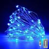 Fantasee Copper Wire String Lights USB Powered LED Fairy Lights 8 Modes with Timer Remote Control for Home Bedroom Birthday Party Wedding Christmas Festival Decor (98.4ft 300leds, Blue) view 1