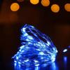 Fantasee Copper Wire String Lights USB Powered LED Fairy Lights 8 Modes with Timer Remote Control for Home Bedroom Birthday Party Wedding Christmas Festival Decor (98.4ft 300leds, Blue) view 2