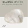 KALIFANO Quartz Heart Carving with Healing & Calming Effects - High Energy Reiki Worry Cuarzo Crystal Used for Soothing Anxiety and Stability (Information Card Included) view 2