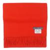 100% Baby Alpaca Throw Blanket, Our Solid Color Throw/Afghan, Mandarin view 1