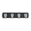 4 Pack - Small Key Rail, Black & Silver -515306 view 1