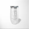 Alterd Industries Paramedic Gifts - Gift, Gear Paramedic Graduation, Accessories Tumbler Coffee Tumbler Cup Medic Gift Accessories (Star of Life, White, 12oz Wine Tumbler) view 4