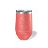 Alterd Industries Paramedic Gifts - Gift, Gear Paramedic Graduation, Accessories Tumbler Coffee Tumbler Cup Medic Gift Accessories (Star of Life, Coral, 12oz Wine Tumbler) view 1