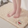 Fluffy Plush Bath Rug 24x35in, Super Shaggy Soft Comfortable Non Slip Bath Mat, Water Absorbent Dries Quickly Microfiber Bathroom Rug Mat, Machine Washable Thick Bath Carpet view 2