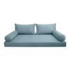 Cover ONLY Model V2 Full Velvet Knife Edge Indoor Daybed Mattress Cushion AD355 view 2