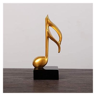 Sculpture Tabletop Crafts Figurines Collectible Prop Modern Musical Note Figurines Decor,Note Arts Statues Music Instrument Sculptures HPainted Crafts Gifts Musicia ( Color : Animal Horse , Size : 16x
