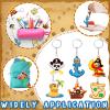 Taiyin 30 Pcs Pirate Party Favors Pirate Themed Keychain Treasure Hunt for Birthday Party Supplies, Goodie Bag Stuffers Fillers view 3