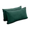 Cover ONLY Model V2 Full Velvet Contrast Pipe Indoor Daybed Mattress Cushion AD317 view 4