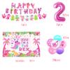 Two Rex Birthday Party Decorations Girl, Pink Dinosaur 2nd Birthday Party Supplies, 2nd Birthday Party Supplies Girl Two Rex Dino Theme Party Decor Supplies view 2
