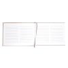 Stephan Baby Guest Book - Hardcover Linen Embossed Baby Shower Keepsake Memory Book, 9.25 x 7-Inches, Baby view 3