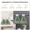 Black and White Buffalo Plaid Check Kitchen Hand Towels with Hanging Loops,St Patrick's Shamrock Sping Green Super Soft Thick Oven Fingertip Dry Microfiber Tie Dish Towel Cleaning Washcloth Set of 2 view 4