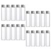 FOMIYES 20pcs Glass Bottles Screw Caps for Skincare Samples and Makeup Packing Leak Portable Vials for Travel and Camping Capacity view 1
