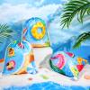 Panelee Pool Party Drawstring Bags Pool Party Favor Bags Beach Decorations for Girls and Boys Pool Party Supplies(18 Pcs) view 4